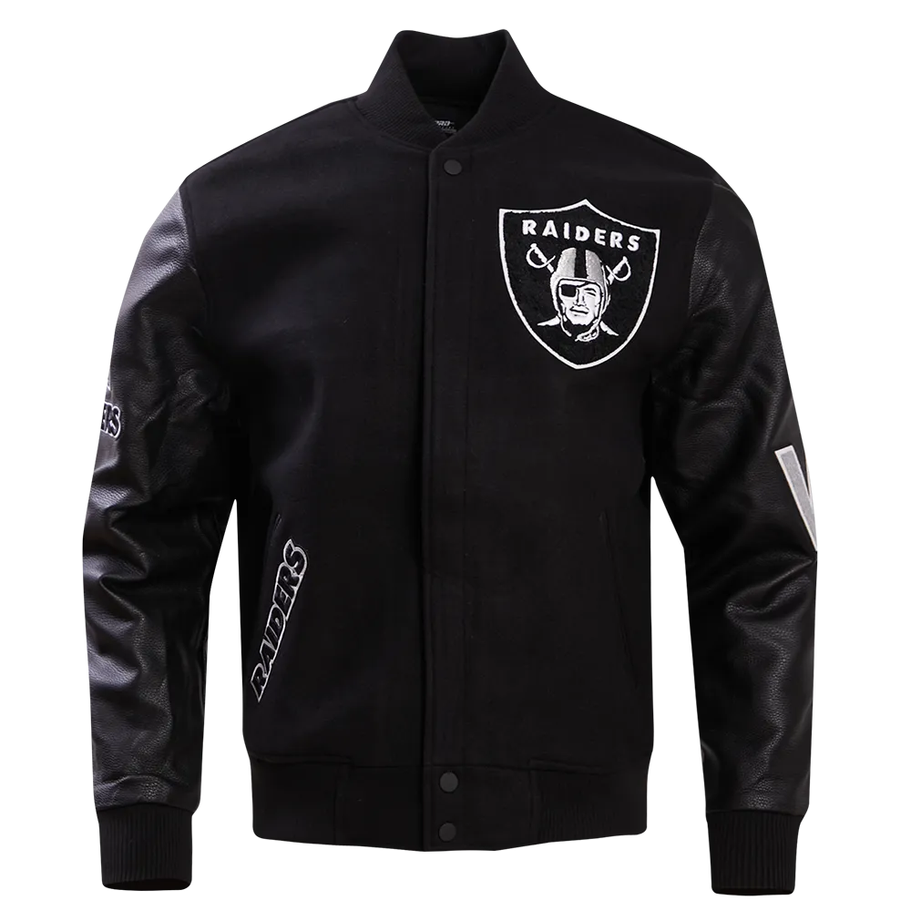NFL LAS VEGAS RAIDERS CLASSIC WOOL MEN'S VARSITY JACKET