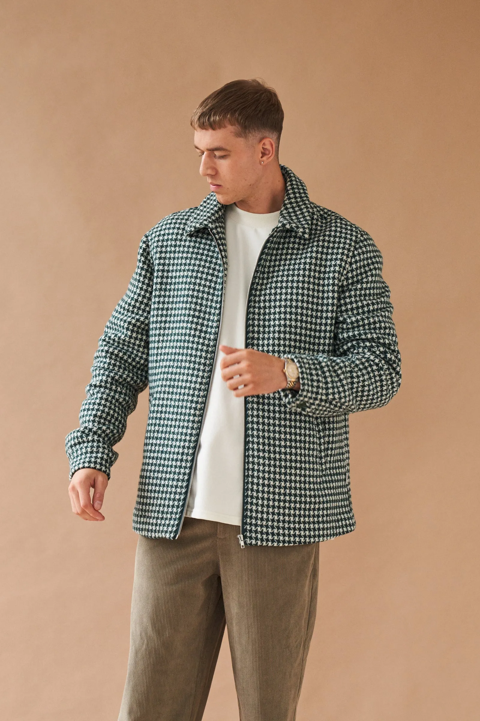 NOLAN HEAVY ZIP COACH JACKET