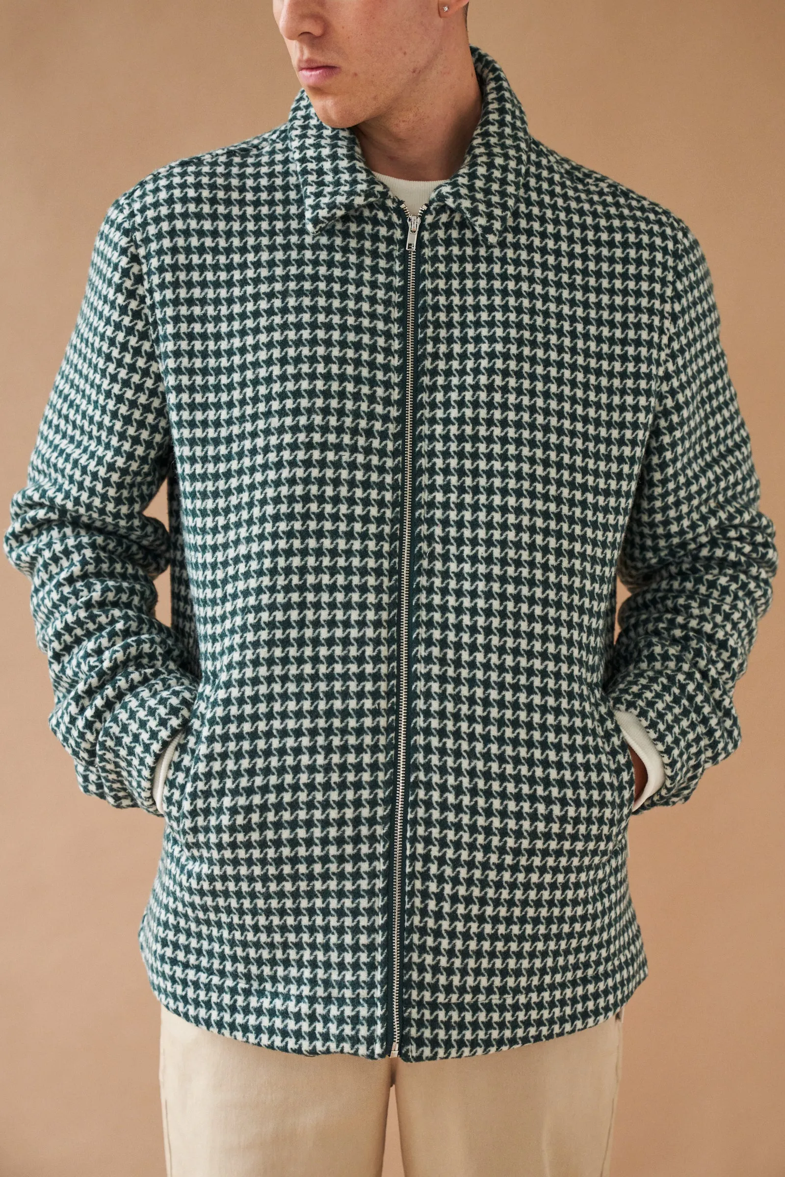 NOLAN HEAVY ZIP COACH JACKET