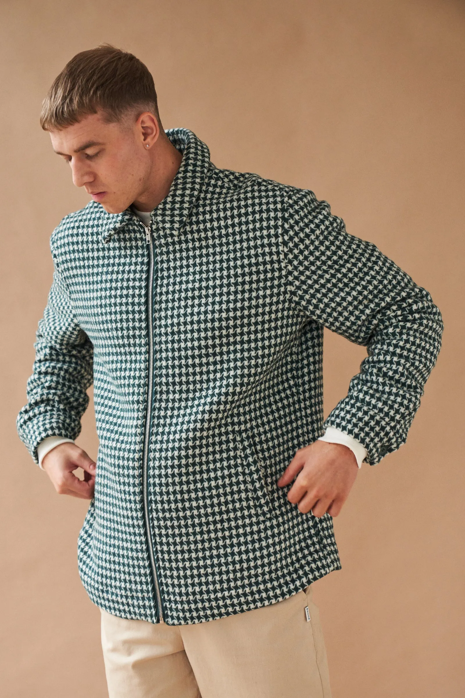 NOLAN HEAVY ZIP COACH JACKET