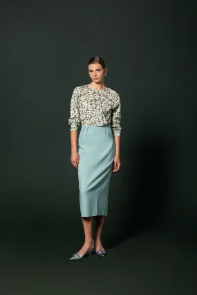 Pleated Skirt Mint