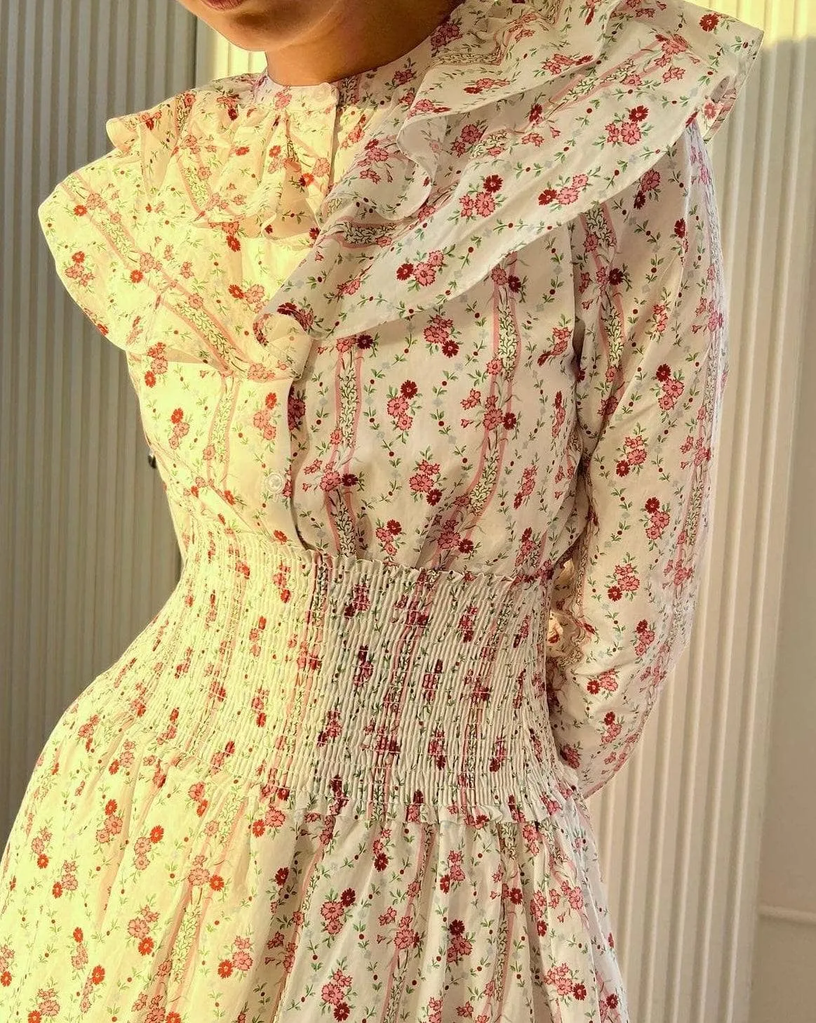 Rebirth Floral Smock Skirt