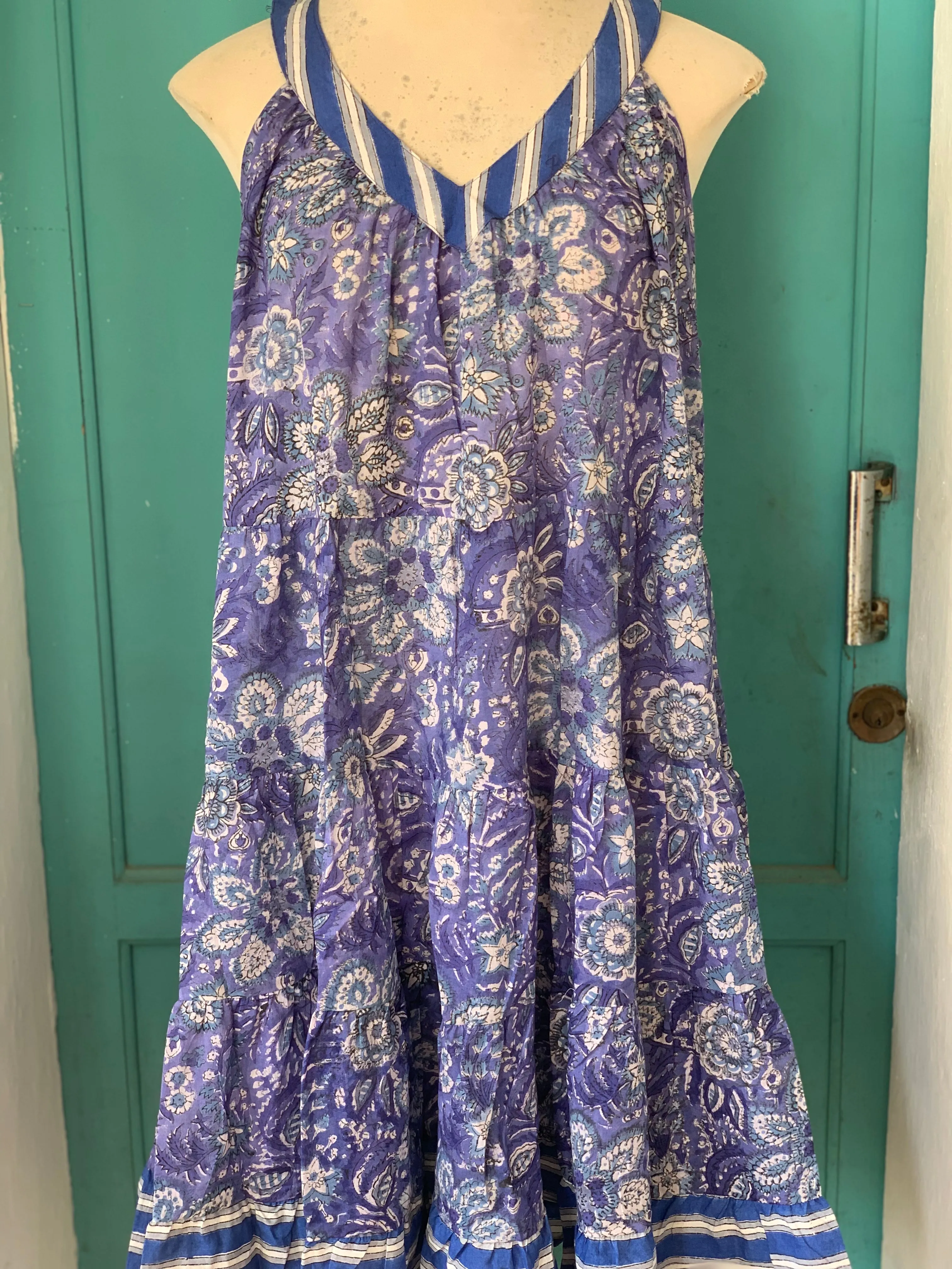 Rosie dress blue