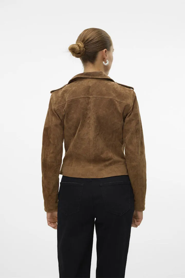 Royce Alice Short Suede Jacket
