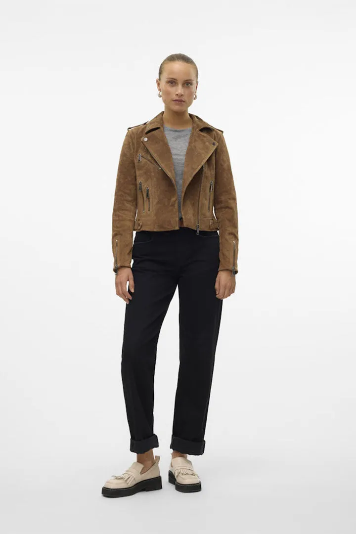 Royce Alice Short Suede Jacket