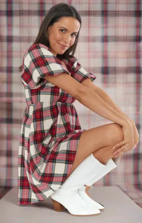 Show Me Your Mumu Smitten Tartan Babydoll Dress