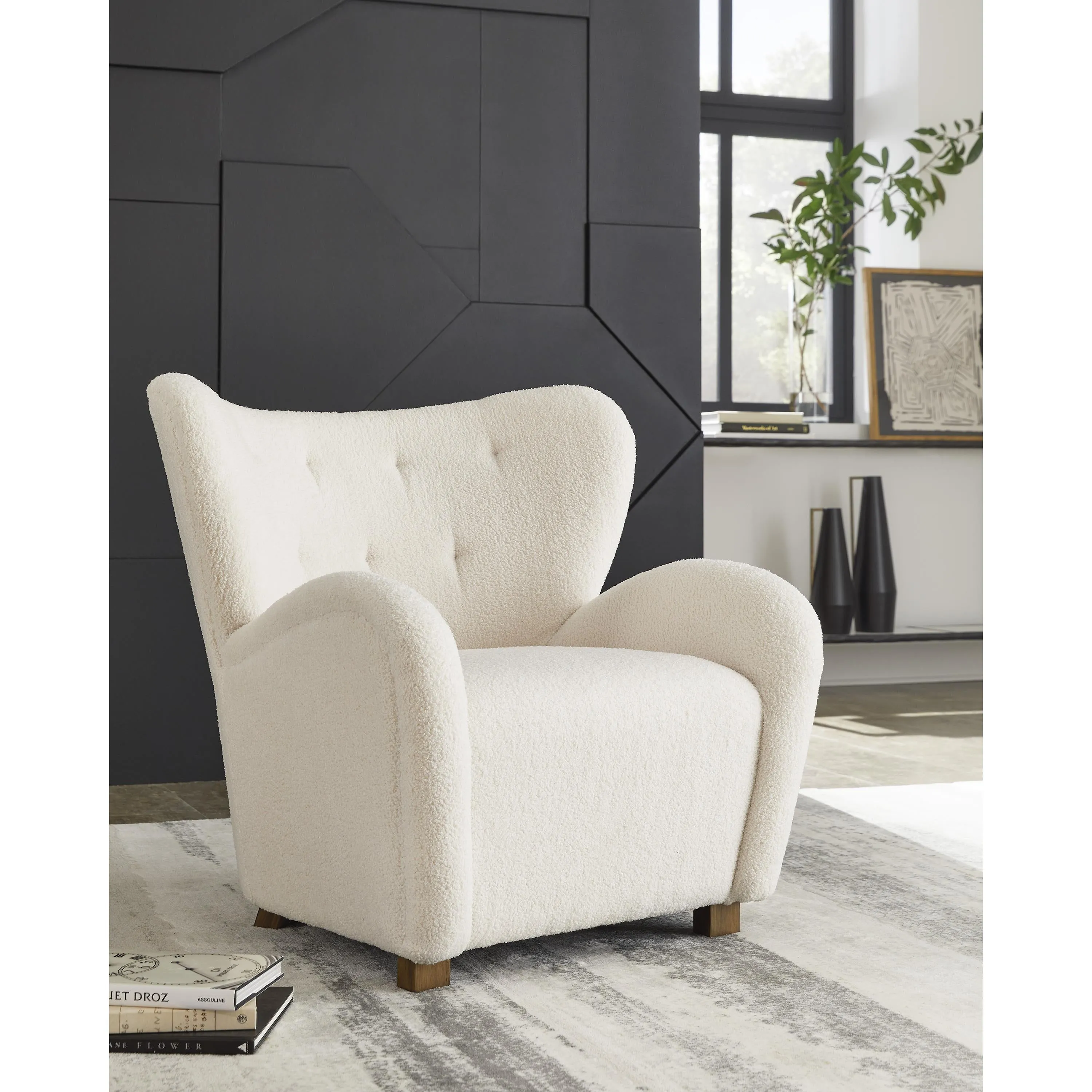 Signature Design by Ashley Larbell Stationary Fabric Accent Chair A3000709