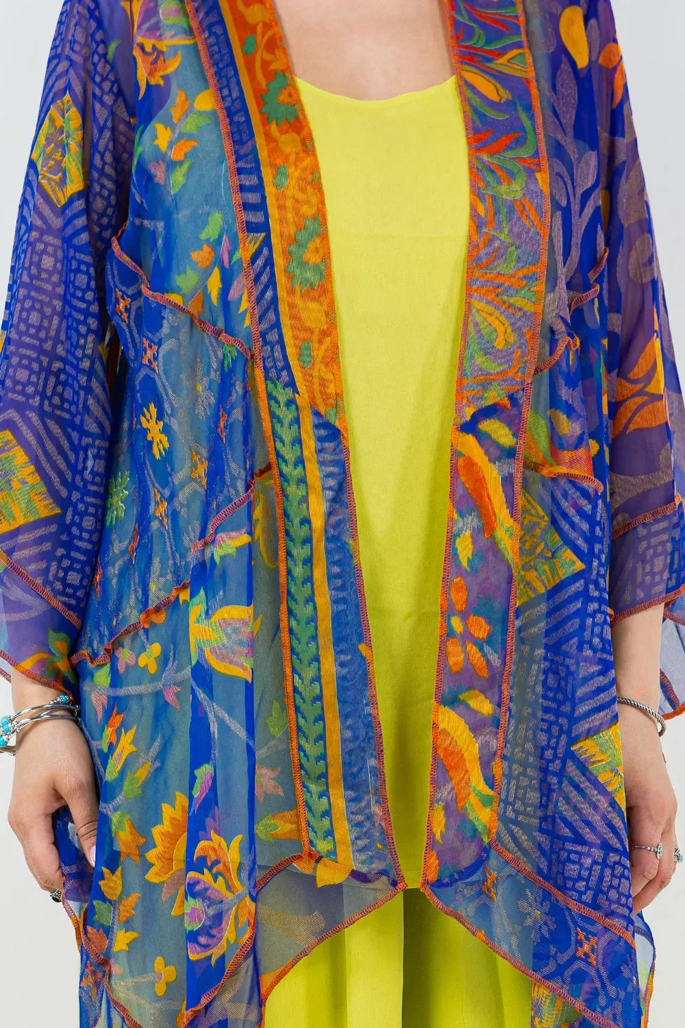Sterling Style Short Butterfly Jacket - 5923SBJ BLUE/MULTI