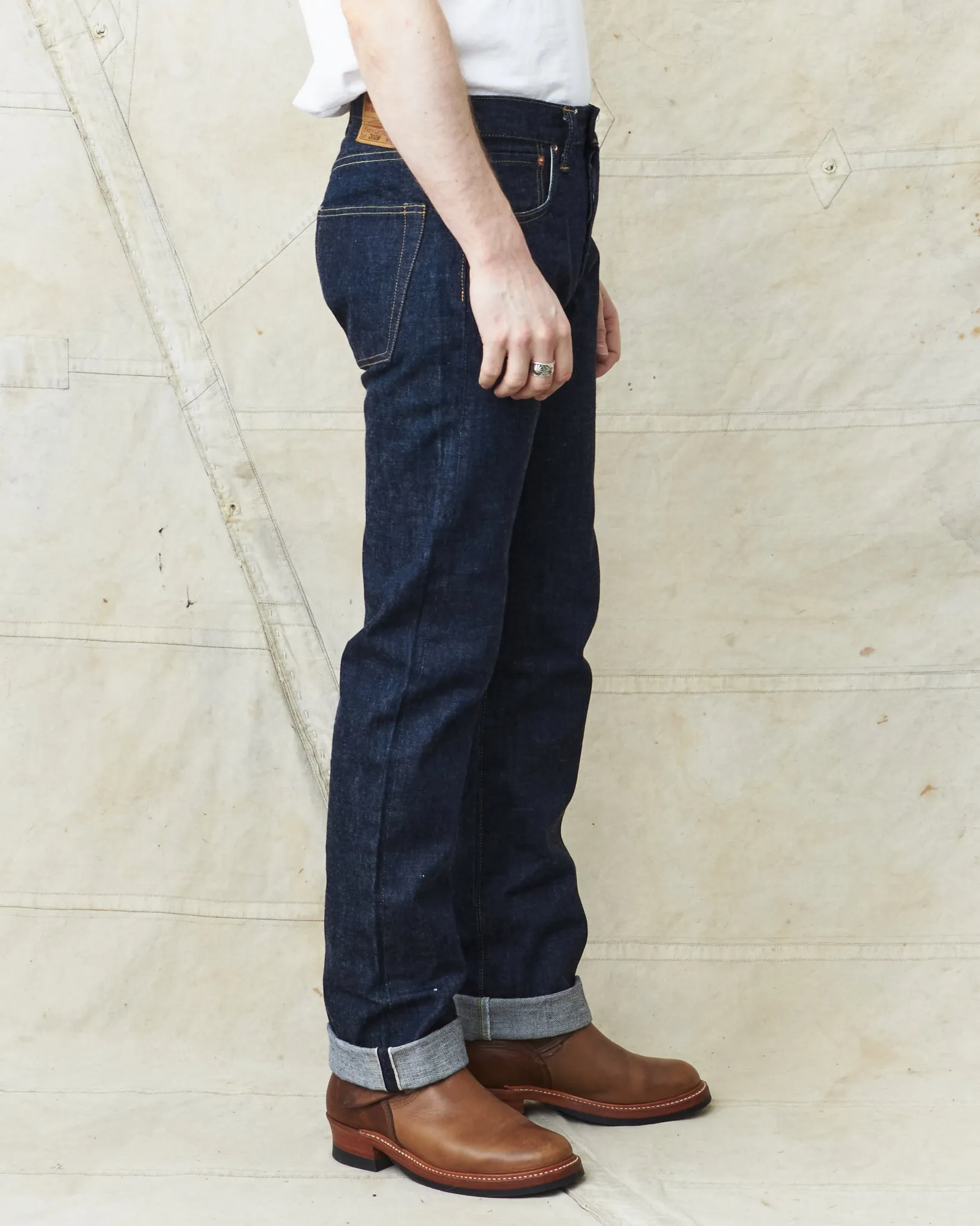 Sugar Cane & Co. Lot 2009 Slim Straight One Wash Jeans SC42009A