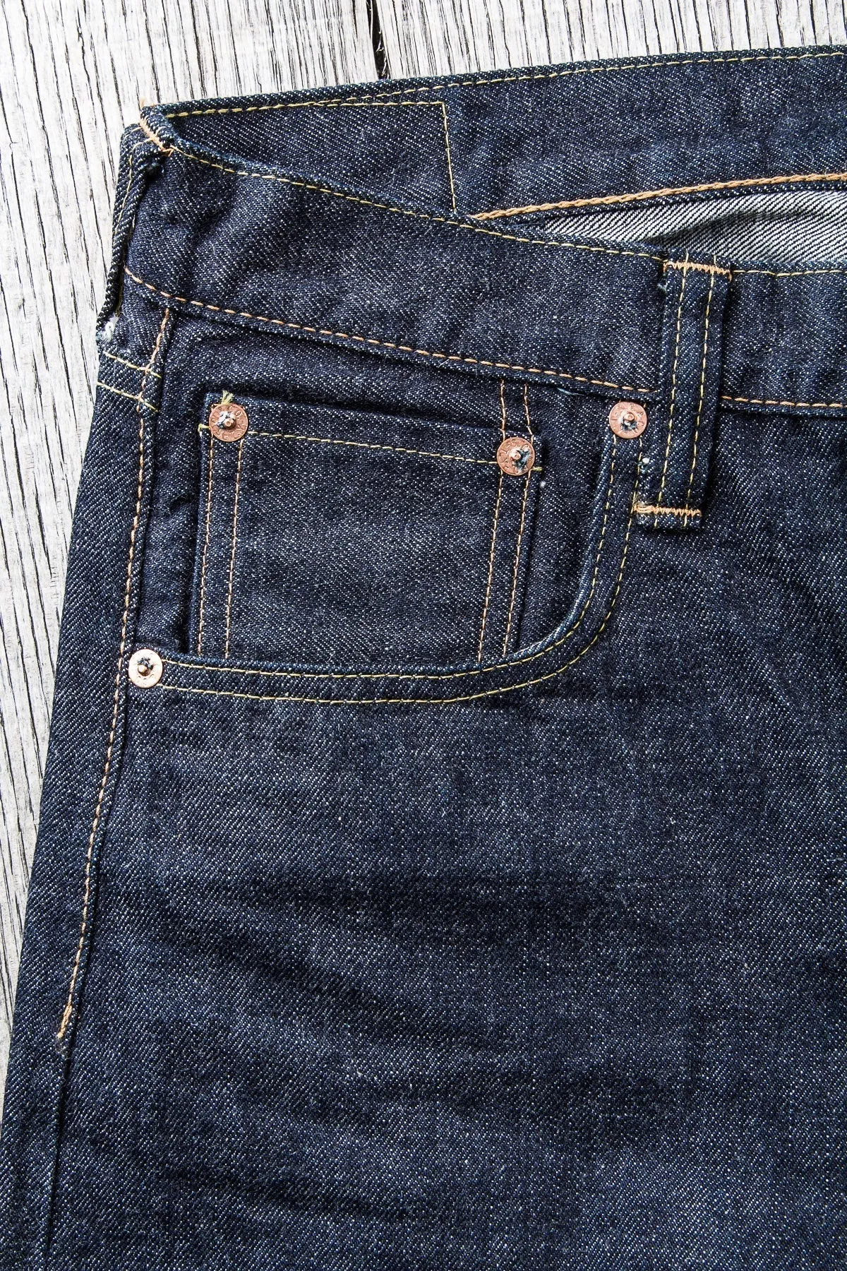 Sugar Cane & Co. Lot 2009 Slim Straight One Wash Jeans SC42009A