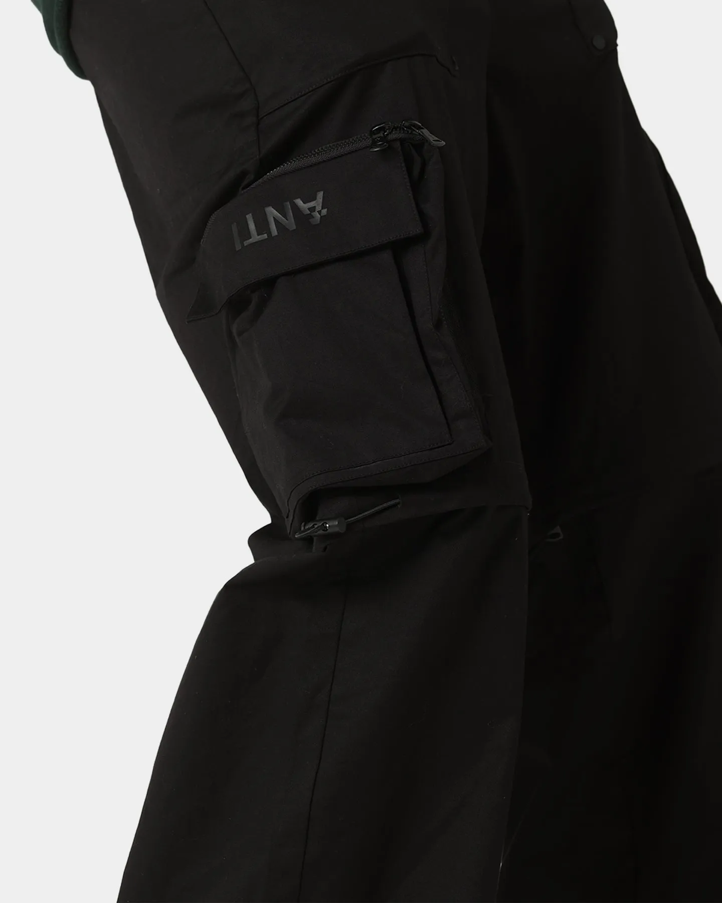 The Anti Order A100 Super Baggy Cargo Pants Black