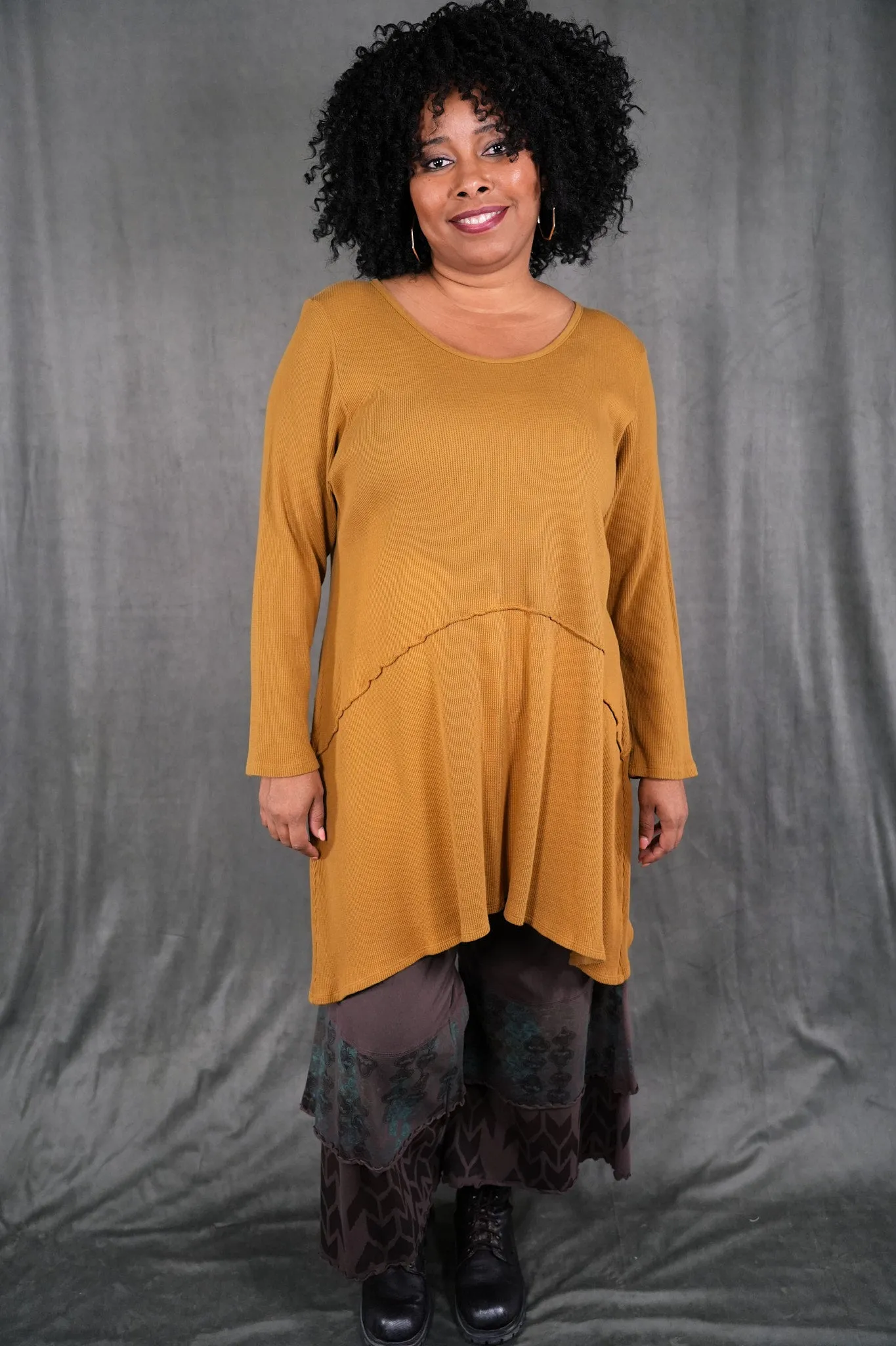 V1315 Thermal Tunic Palo Santo-Unprinted