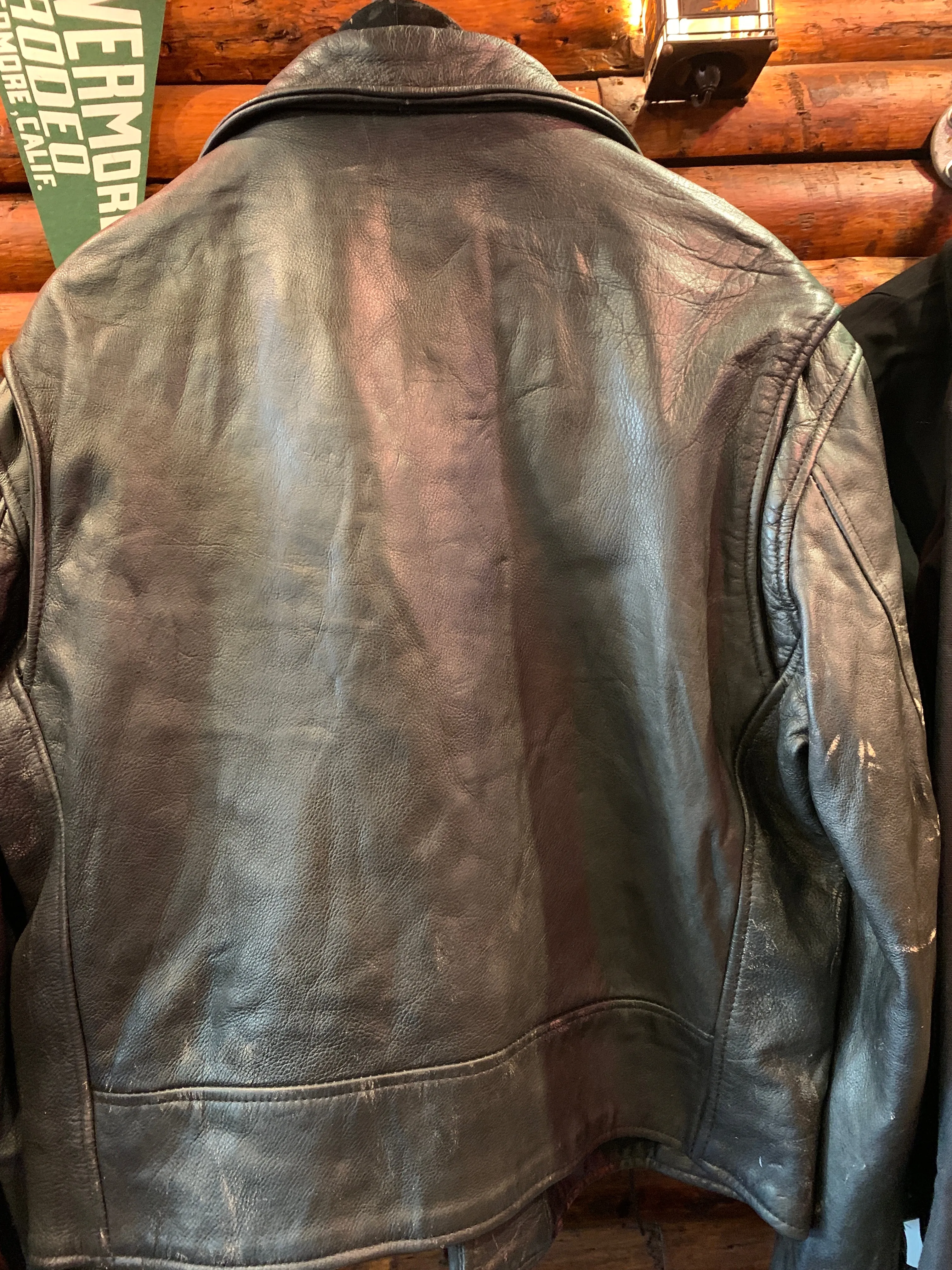 Vintage Euro Biker Jacket 13, M-L