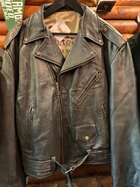 Vintage Euro Biker Jacket 13, M-L