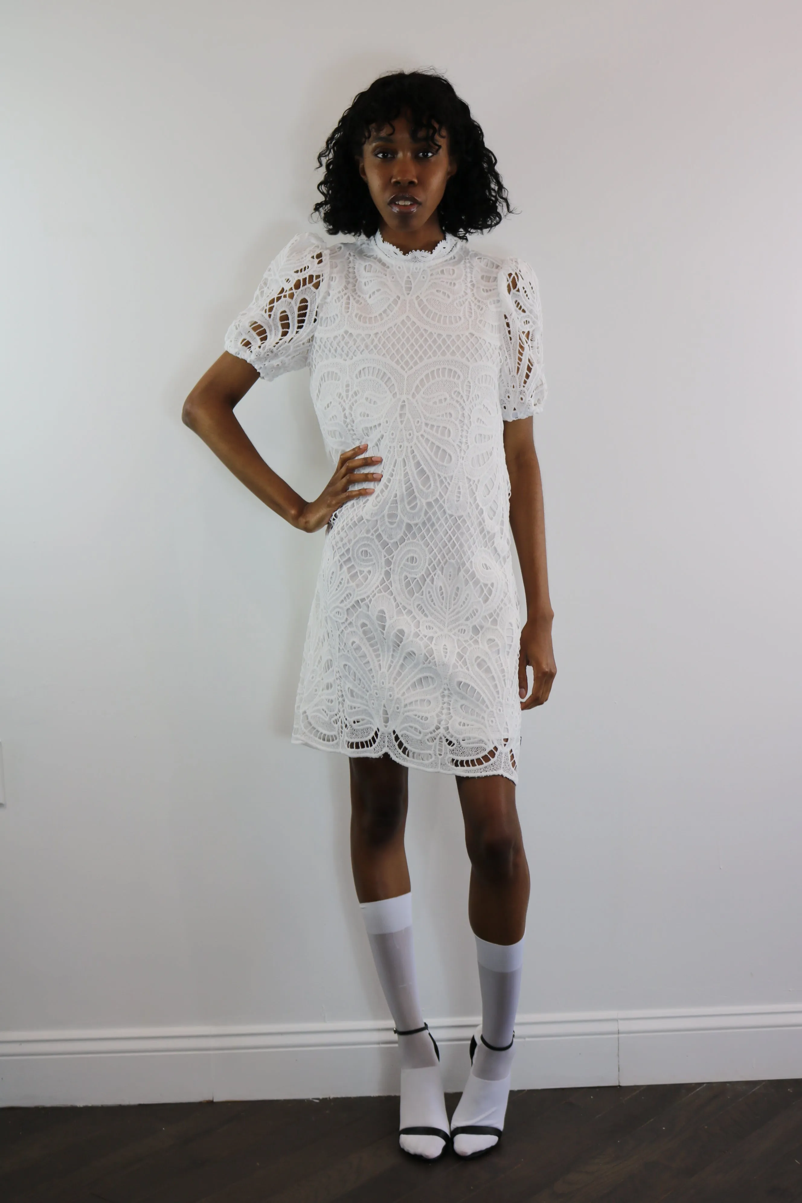 White Lace Dress