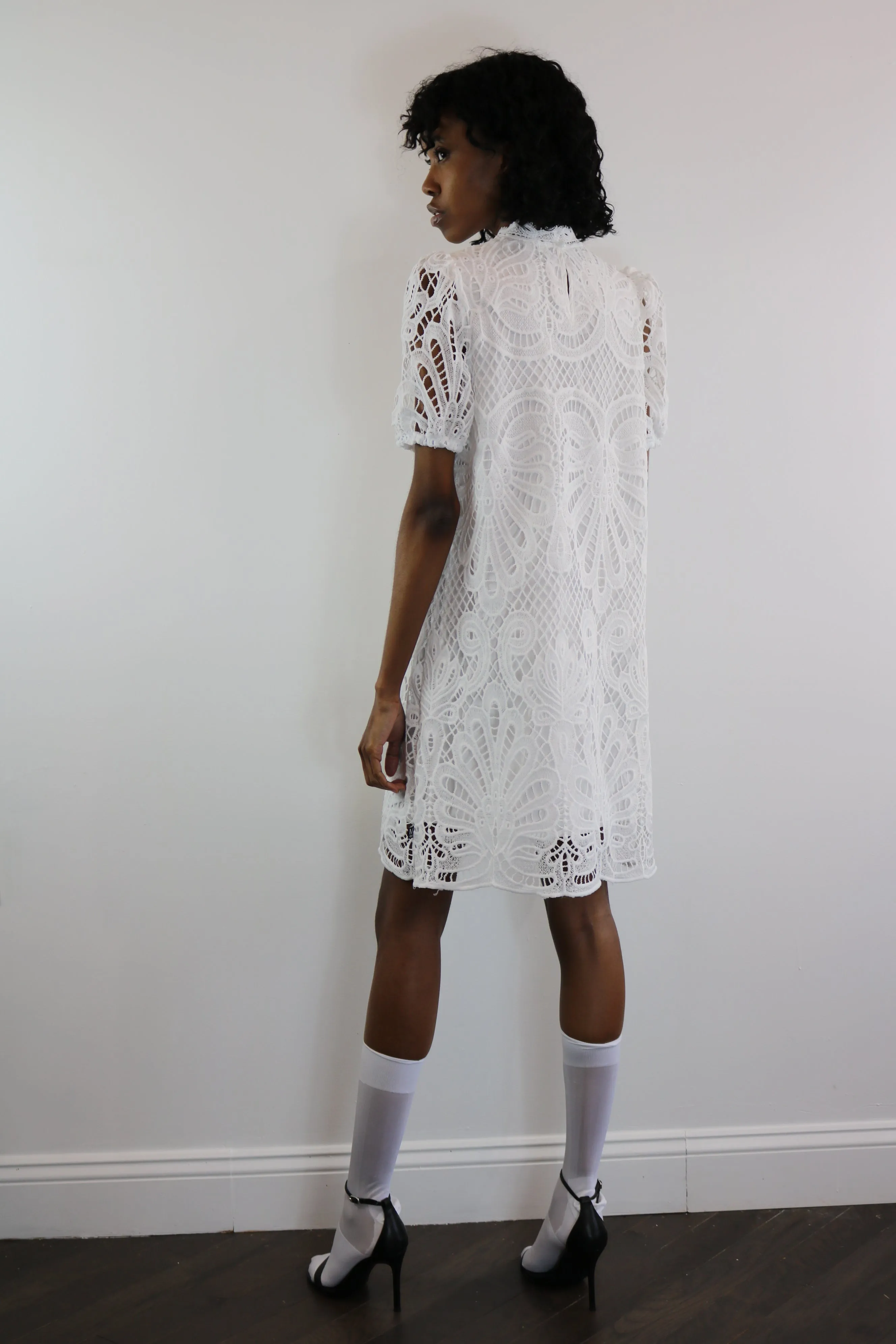 White Lace Dress