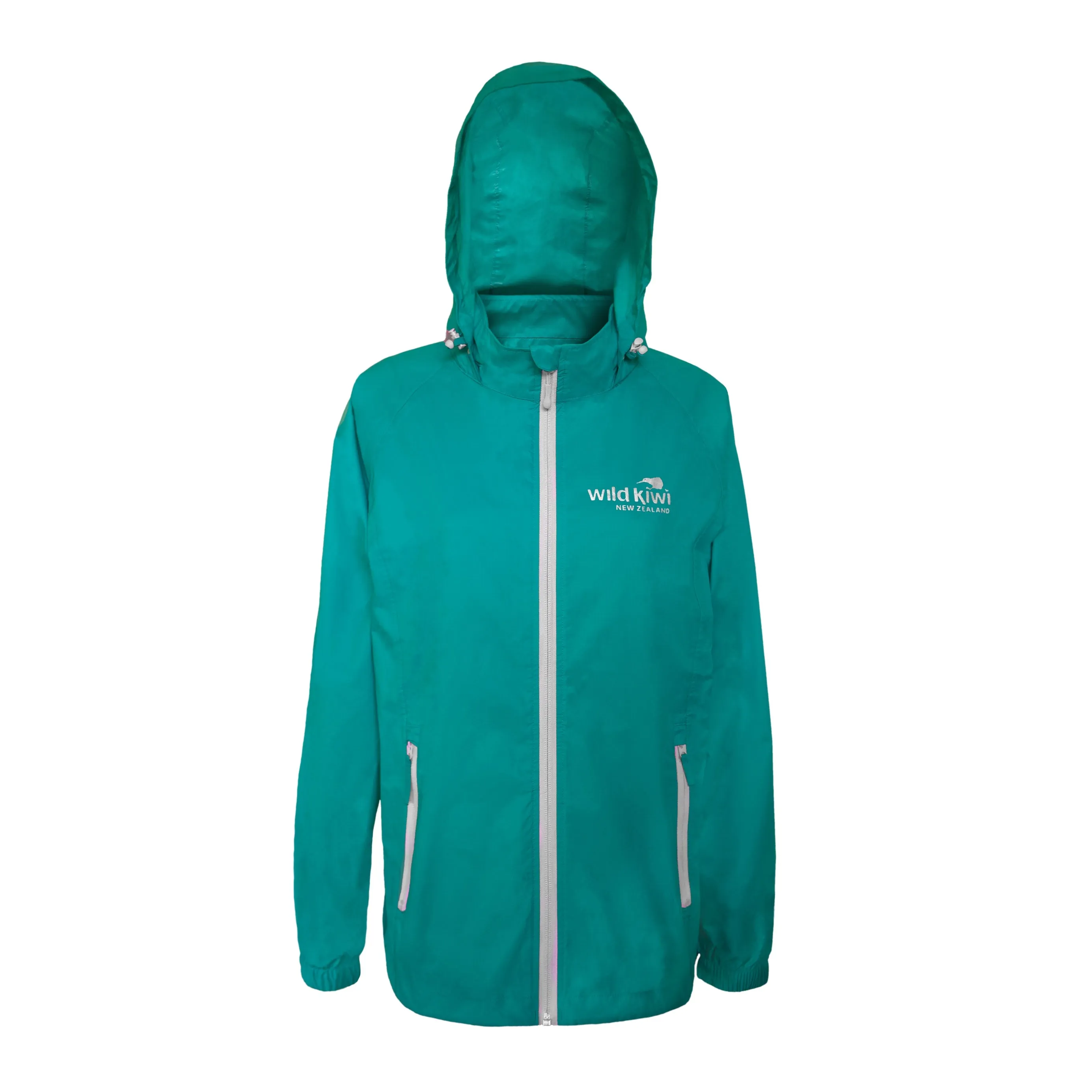 Womens Packable Rain Jacket - Wild Kiwi