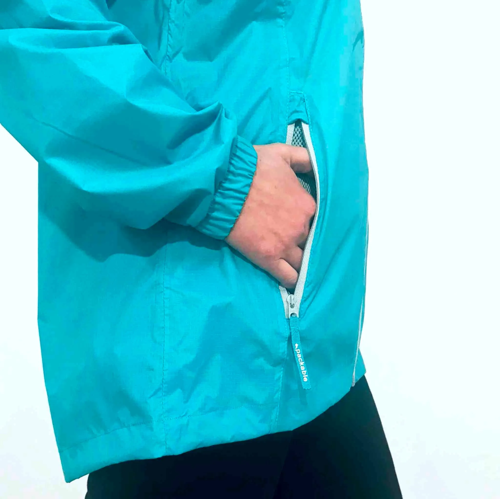 Womens Packable Rain Jacket - Wild Kiwi